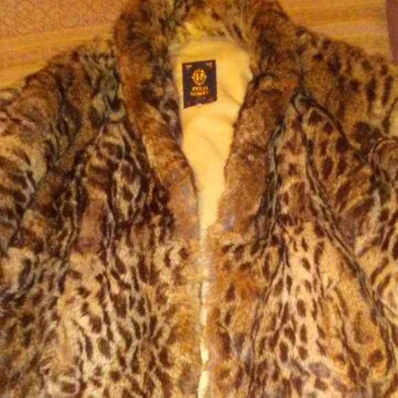 POLO NORTE FURS dyed Rabbit Jacket, VERY WARM!! - Picture 6 of 8